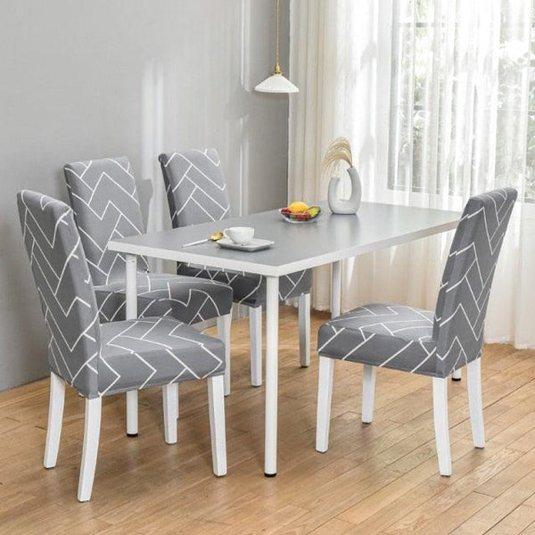 Marble Printed Stretch Chair Cover For Dining Room Office Banquet Chair Protector Elastic Material Armchair Cover  Chair Cover Chair Slipcover Marble Background Texture Parson Chair