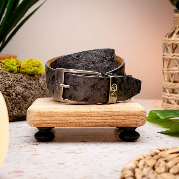 Domenico Belt Antique Gray
