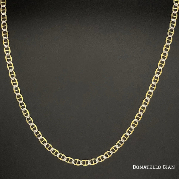 Sterling Silver 925 Mariner Link Chain 2.5MM, 16