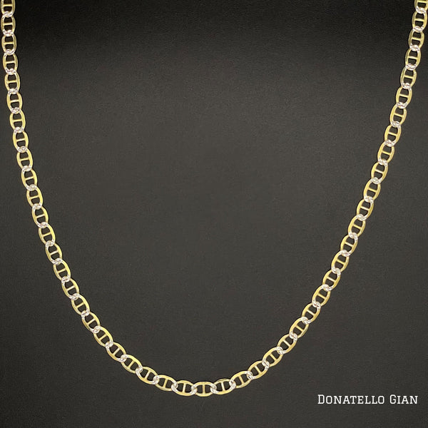 Sterling Silver 925 Mariner Link Chain 2.5MM, 16