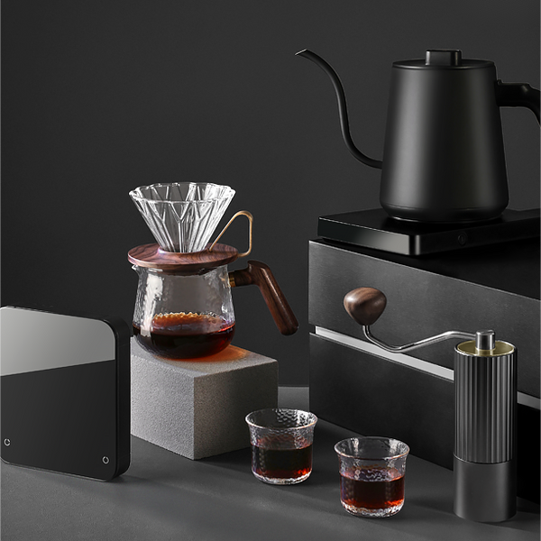 All-in-One Pour Over Pro Coffee Kit 9-Piece | Starter & Pro Set