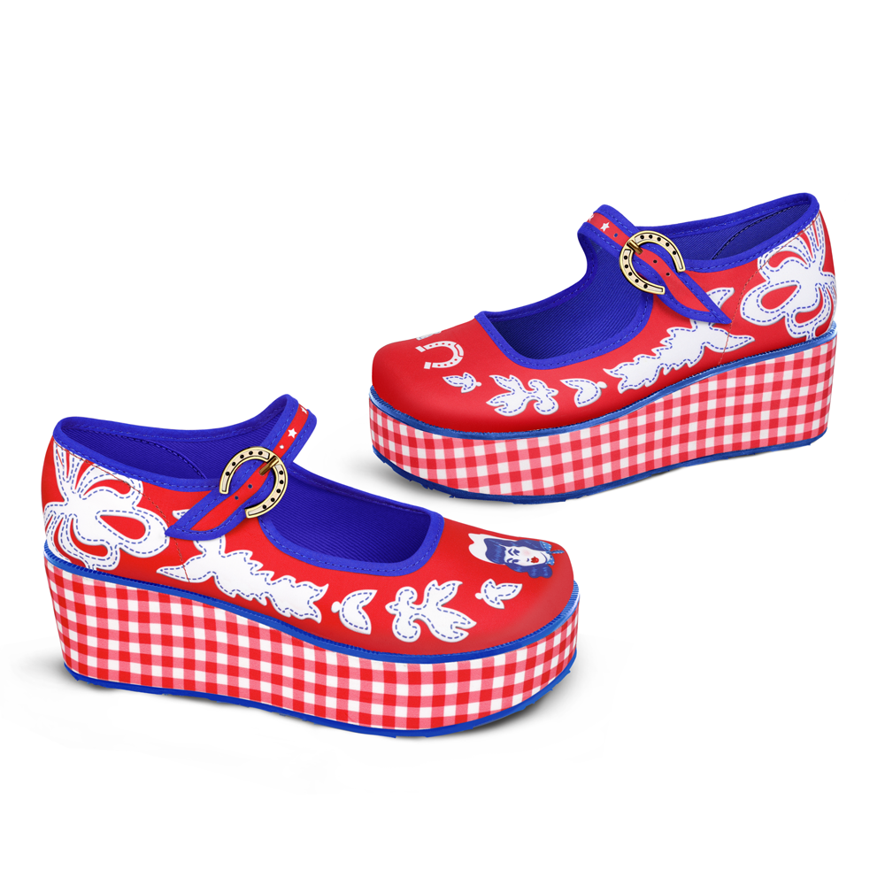 Hot Chocolate Design Cowgirl Platform