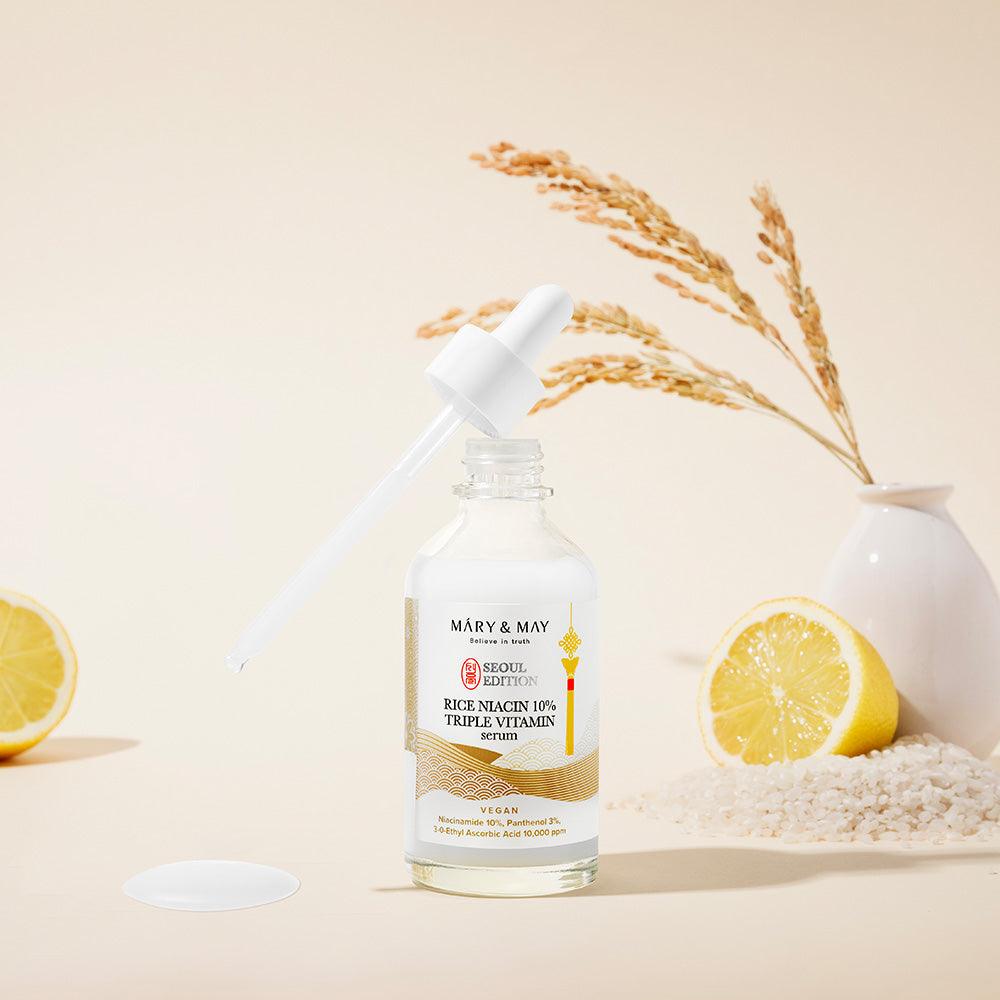 Mary & May Rice Niacin 10% Triple Vitamin Serum
