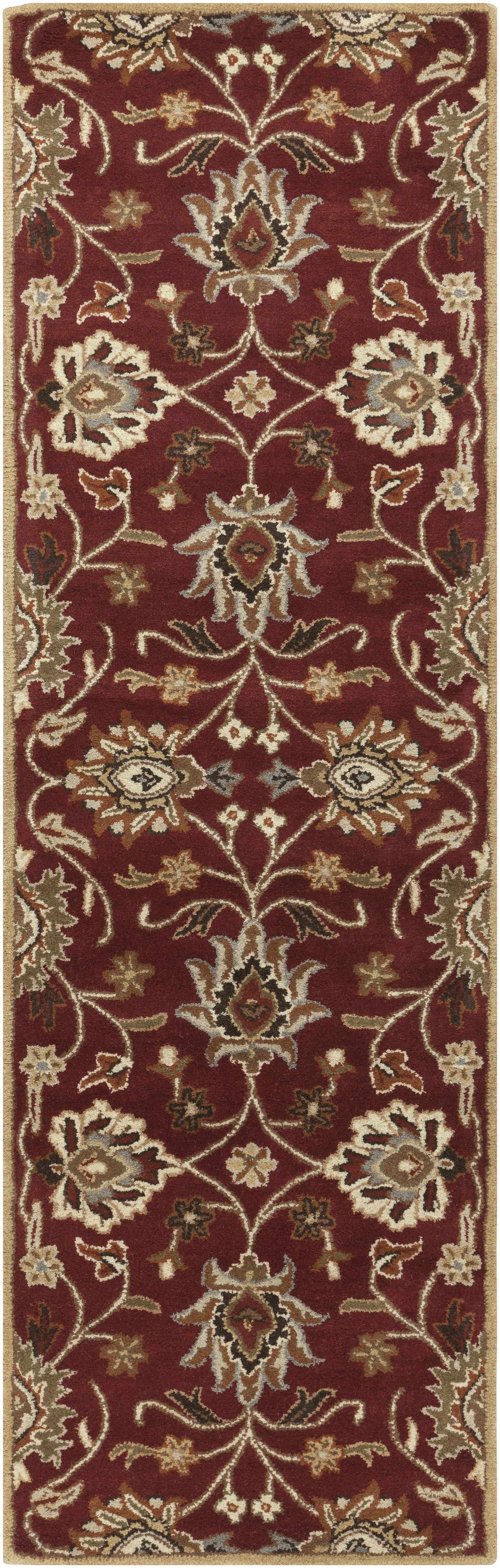 Conesus Red 1061 Hand Tufted Wool Rug