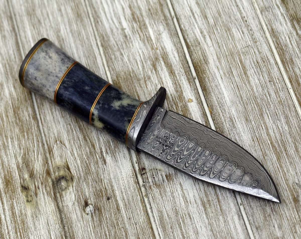 Massacre Hunting Knife with Bone Handle