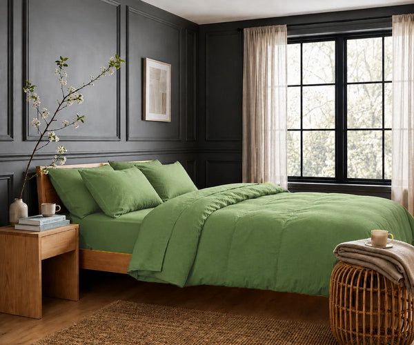 European Linen Duvet Cover Set