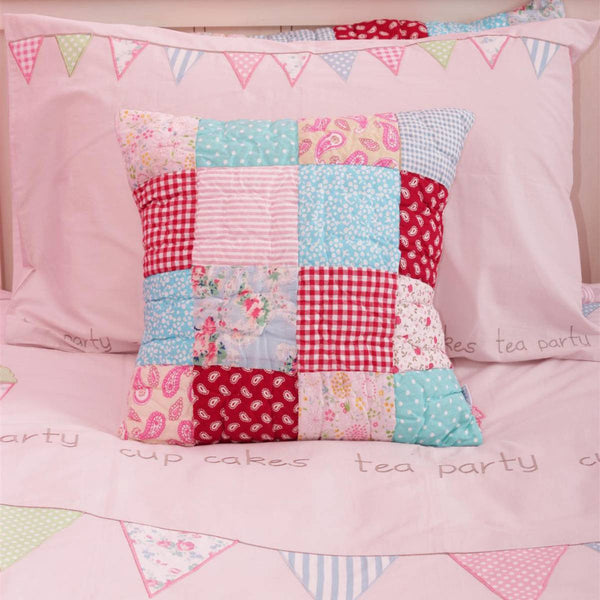Matilda Patchwork Quilted Pillow