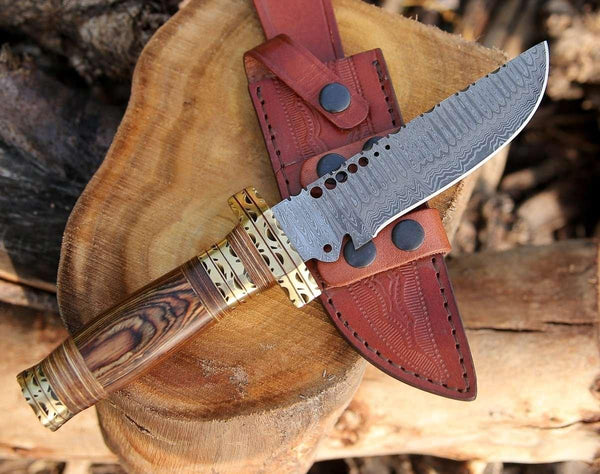 Matrix Bowie Knife with Pakkawood Handle - Gifts for You 'n Me