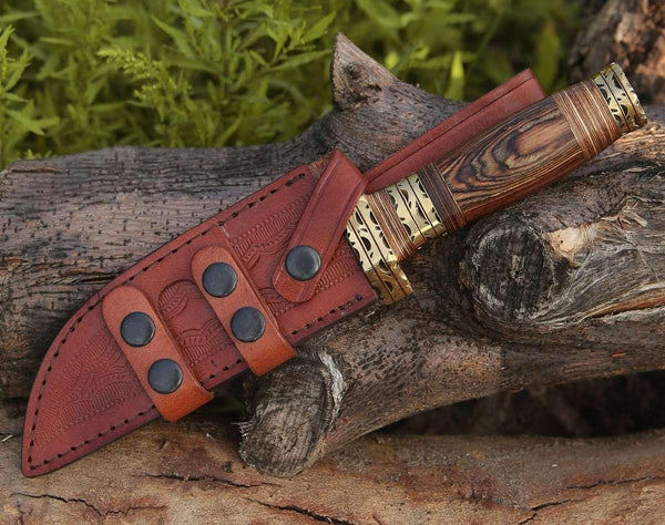 Matrix Bowie Knife with Pakkawood Handle - Gifts for You 'n Me