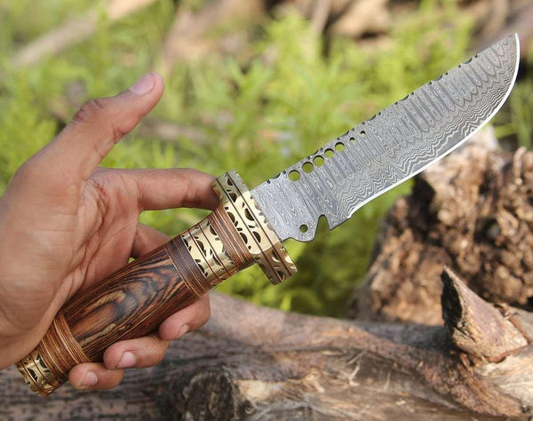 Matrix Bowie Knife with Pakkawood Handle - Gifts for You 'n Me