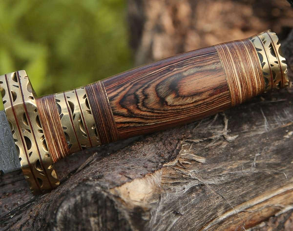 Matrix Bowie Knife with Pakkawood Handle - Gifts for You 'n Me