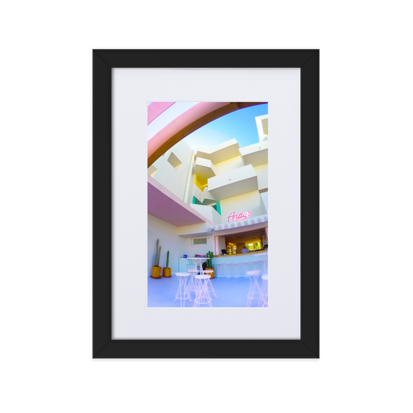 Andy's - Paper Framed Wall Art