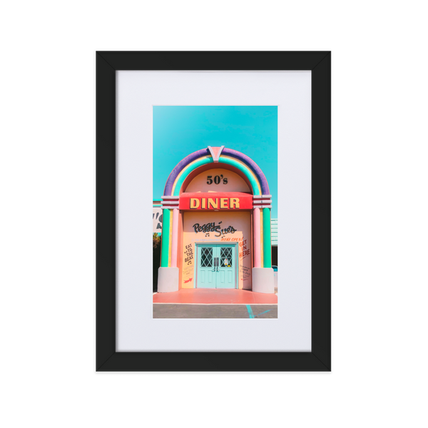 American As Apple Pie - Paper Framed Wall Art