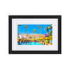 Pool Day Paradiso 2 - Paper Framed Wall Art