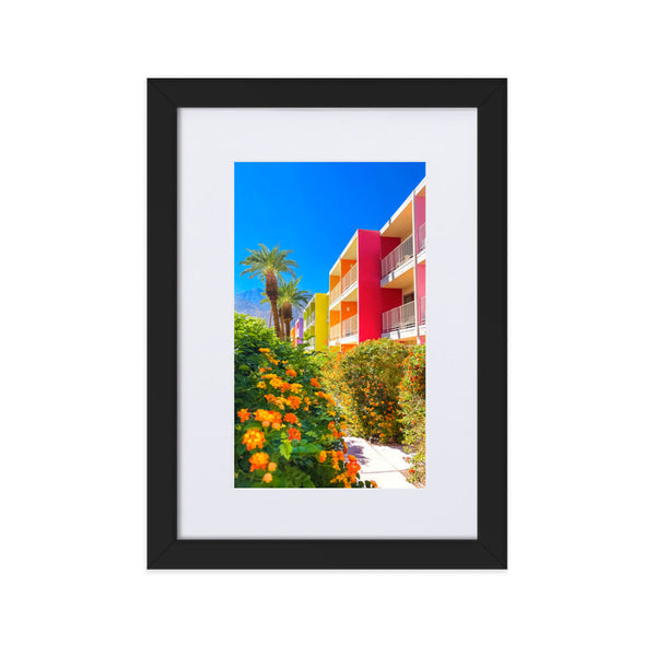 The Palm Way - Paper Framed Wall Art