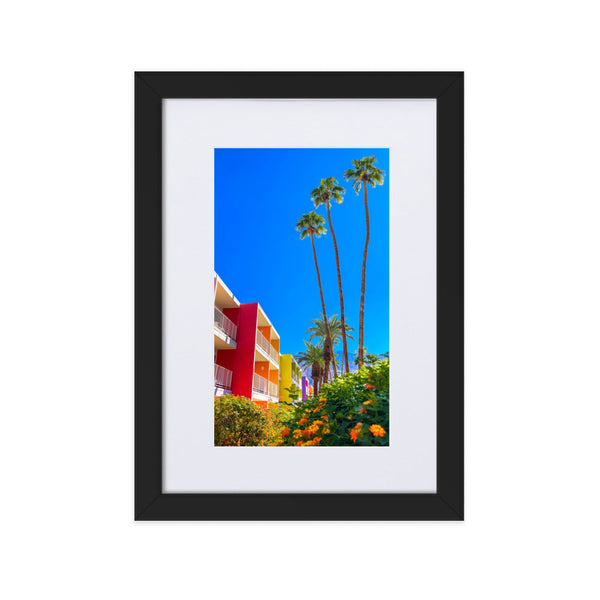 The Other Palm Way - Paper Framed Wall Art
