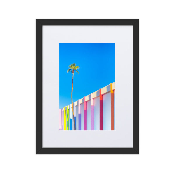 Pixel Punch - Paper Framed Wall Art