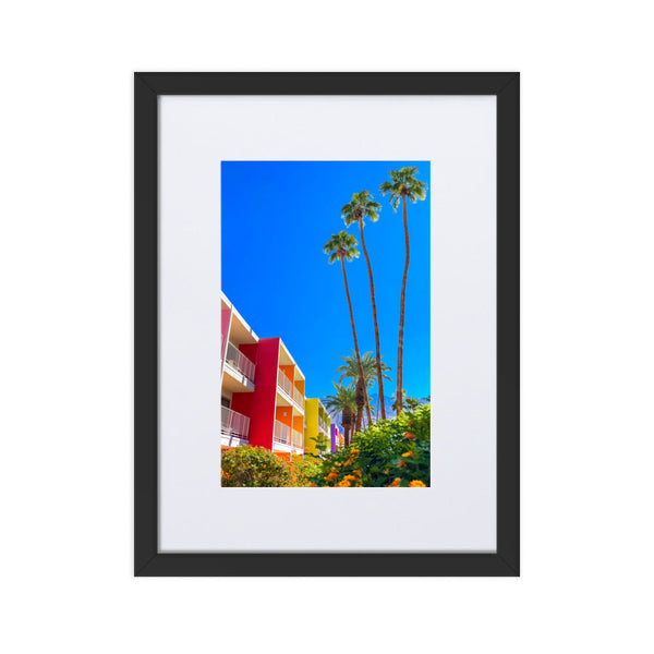 The Other Palm Way - Paper Framed Wall Art