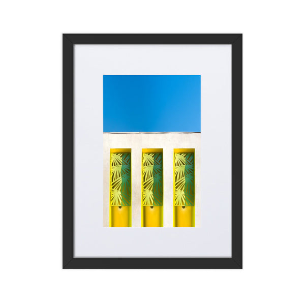 Palm Wall - Paper Framed Wall Art