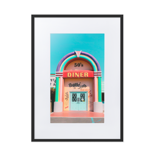 American As Apple Pie - Paper Framed Wall Art