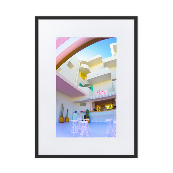 Andy's - Paper Framed Wall Art