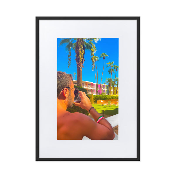 Oasis Boy - Paper Framed Wall Art