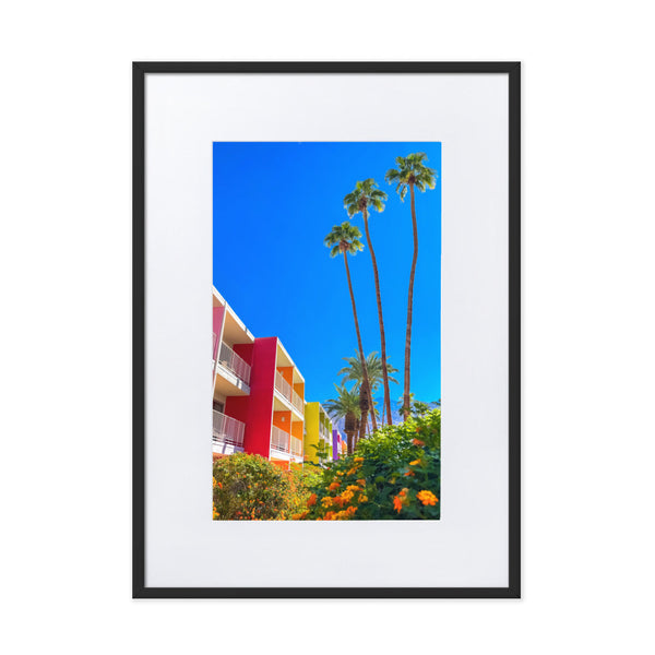 The Other Palm Way - Paper Framed Wall Art
