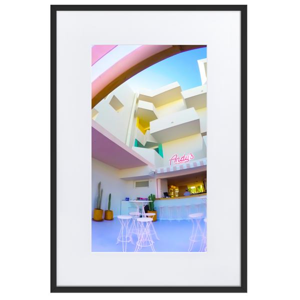 Andy's - Paper Framed Wall Art