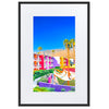 Lone Oasis - Paper Framed Wall Art