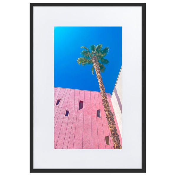 Palm Tree Reverie - Paper Framed Wall Art