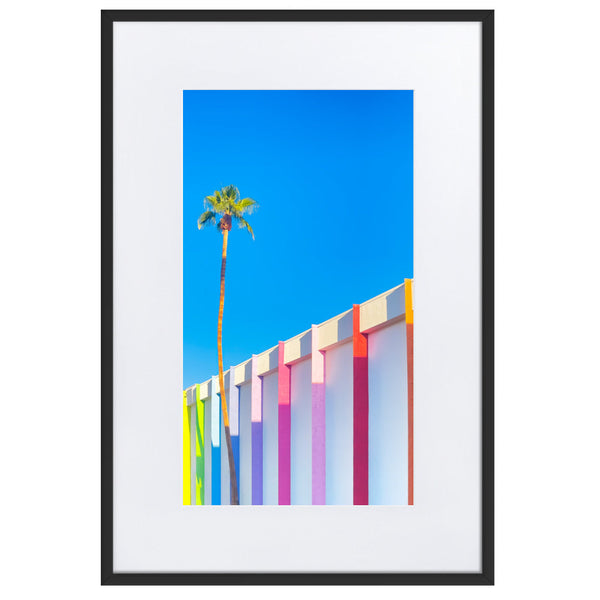 Pixel Punch - Paper Framed Wall Art