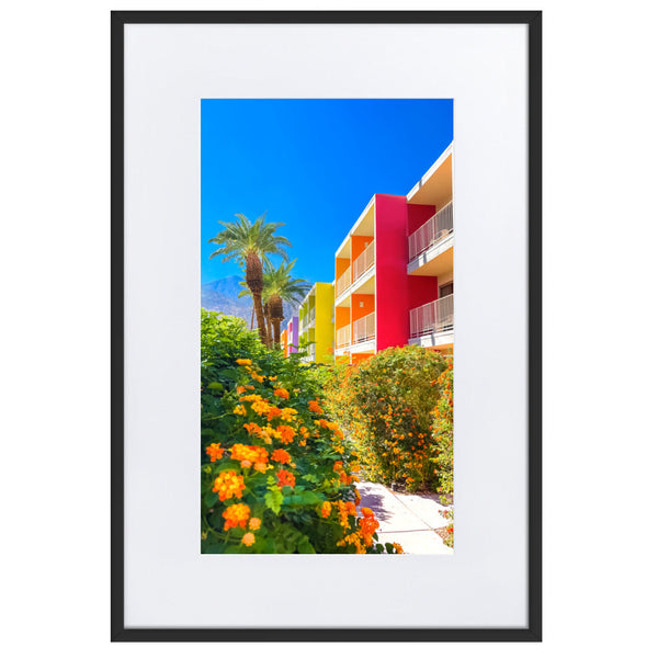 The Palm Way - Paper Framed Wall Art