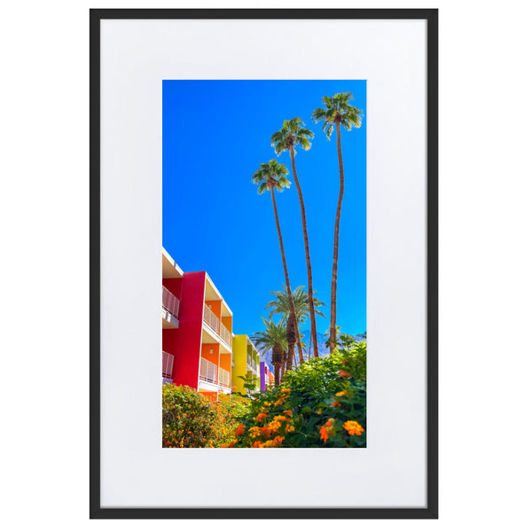 The Other Palm Way - Paper Framed Wall Art