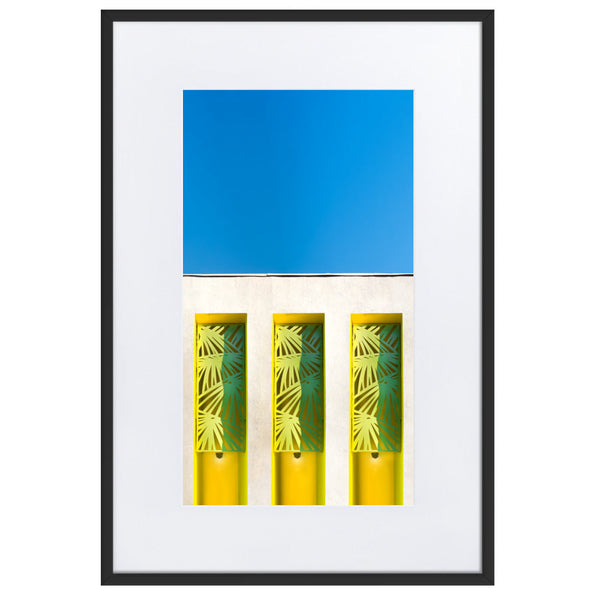 Palm Wall - Paper Framed Wall Art