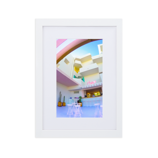 Andy's - Paper Framed Wall Art