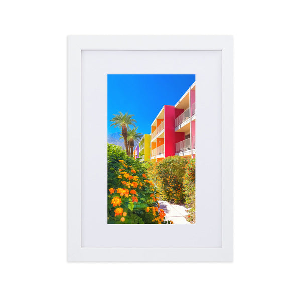 The Palm Way - Paper Framed Wall Art