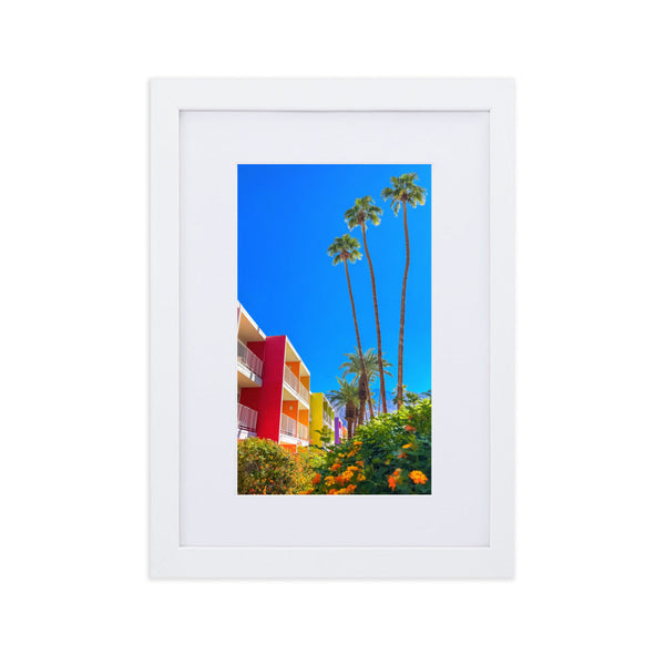 The Other Palm Way - Paper Framed Wall Art