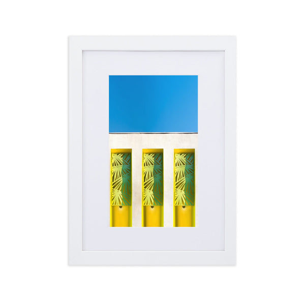 Palm Wall - Paper Framed Wall Art