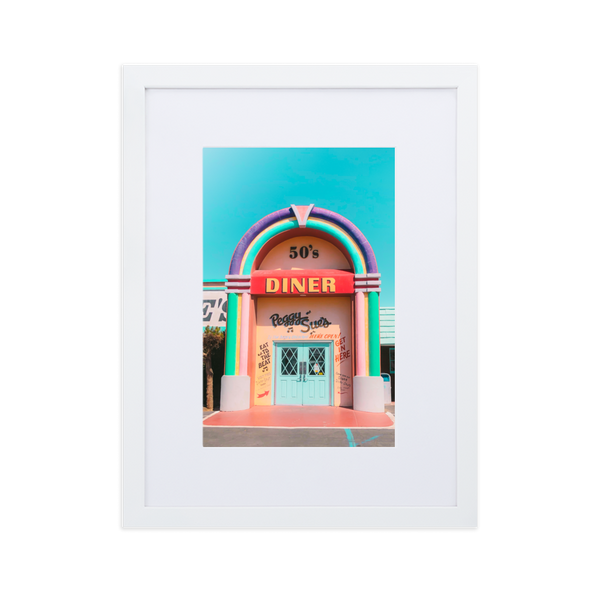 American As Apple Pie - Paper Framed Wall Art