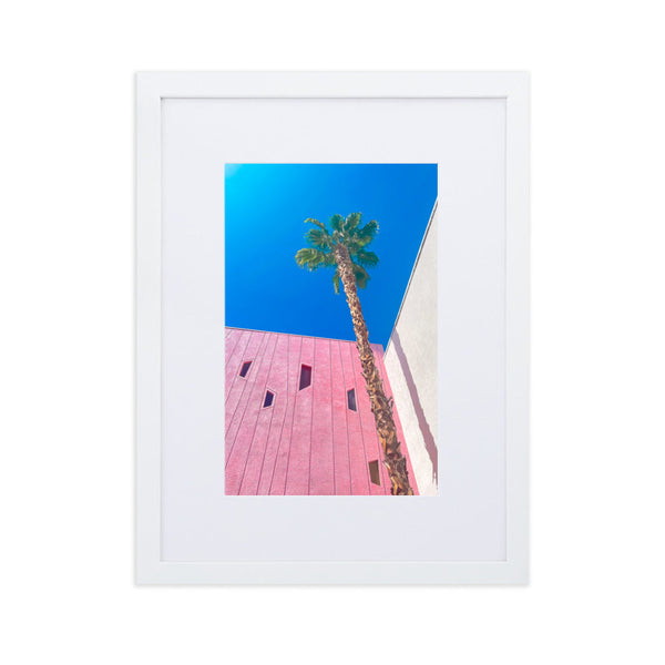 Palm Tree Reverie - Paper Framed Wall Art