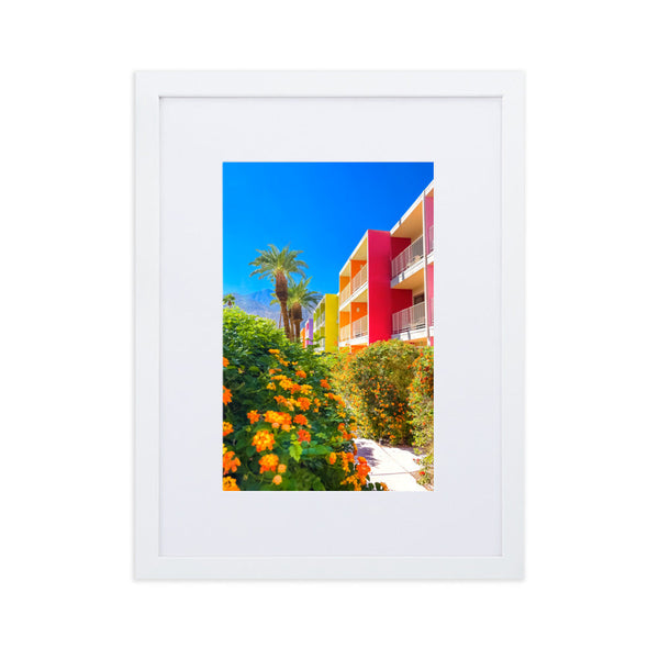 The Palm Way - Paper Framed Wall Art