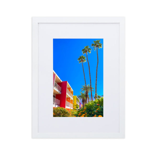 The Other Palm Way - Paper Framed Wall Art