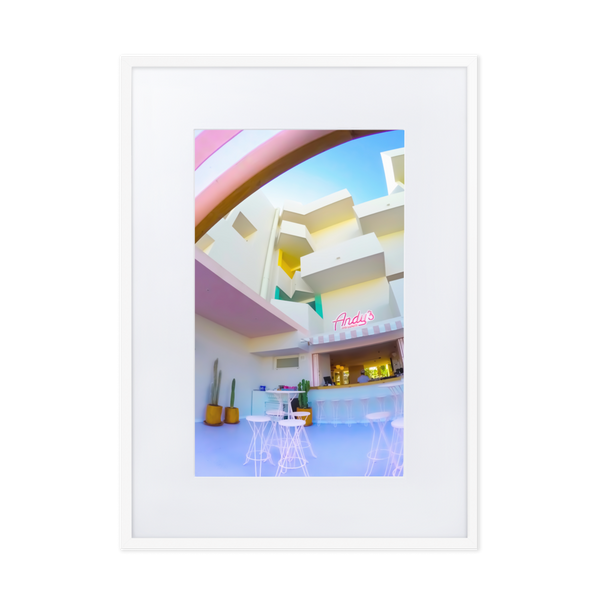 Andy's - Paper Framed Wall Art