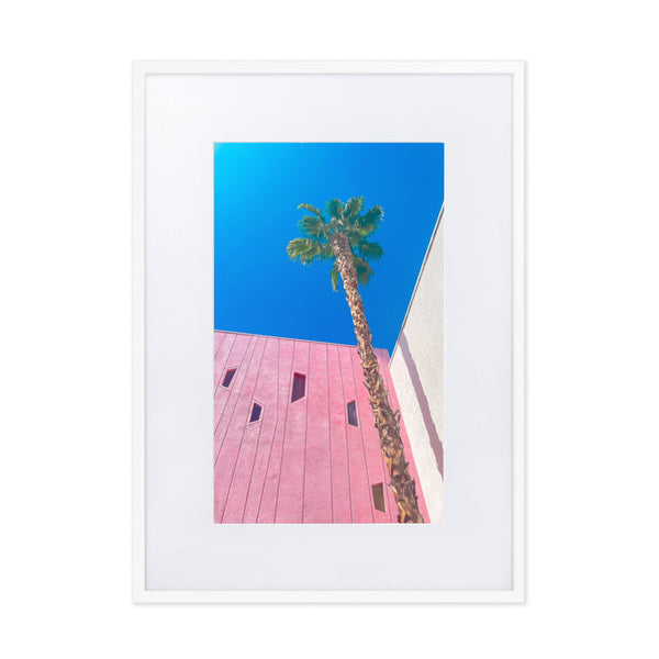 Palm Tree Reverie - Paper Framed Wall Art