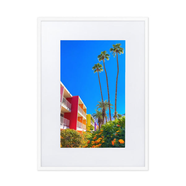 The Other Palm Way - Paper Framed Wall Art