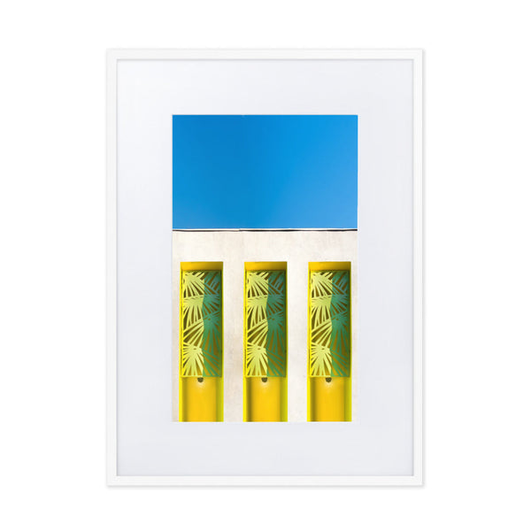 Palm Wall - Paper Framed Wall Art
