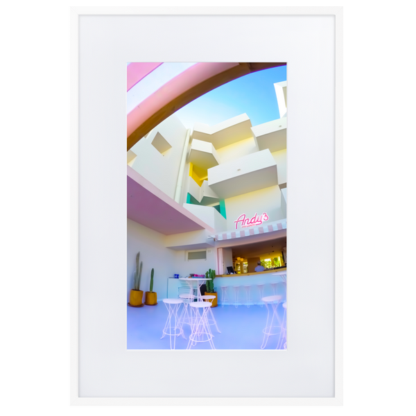 Andy's - Paper Framed Wall Art