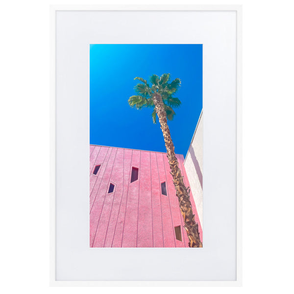 Palm Tree Reverie - Paper Framed Wall Art