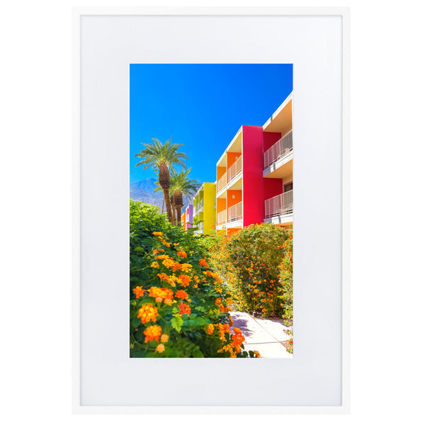 The Palm Way - Paper Framed Wall Art