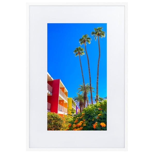 The Other Palm Way - Paper Framed Wall Art